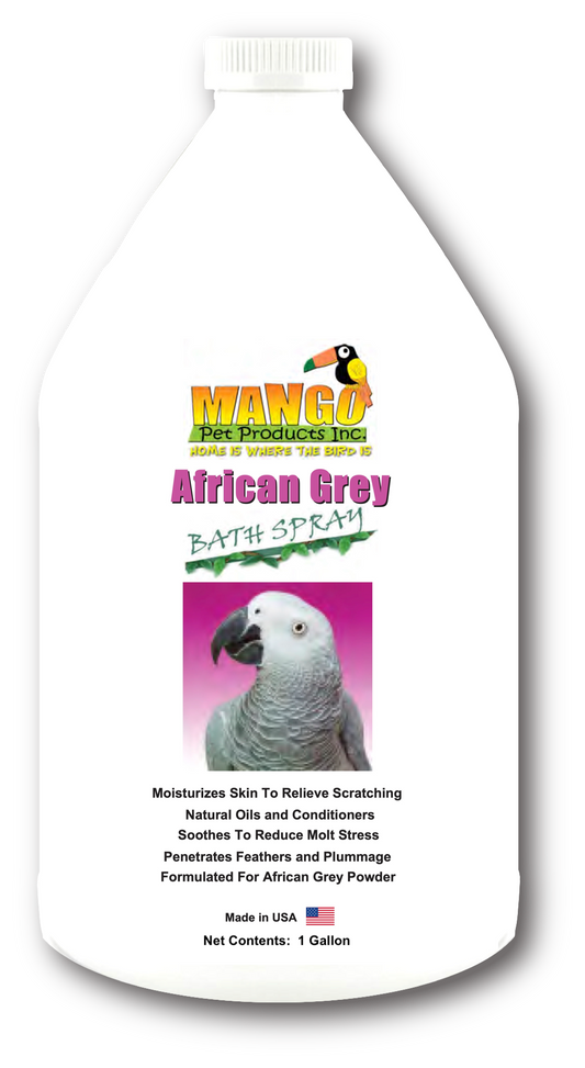 AFRICAN GREY BATH SPRAY - GALLON REFILL