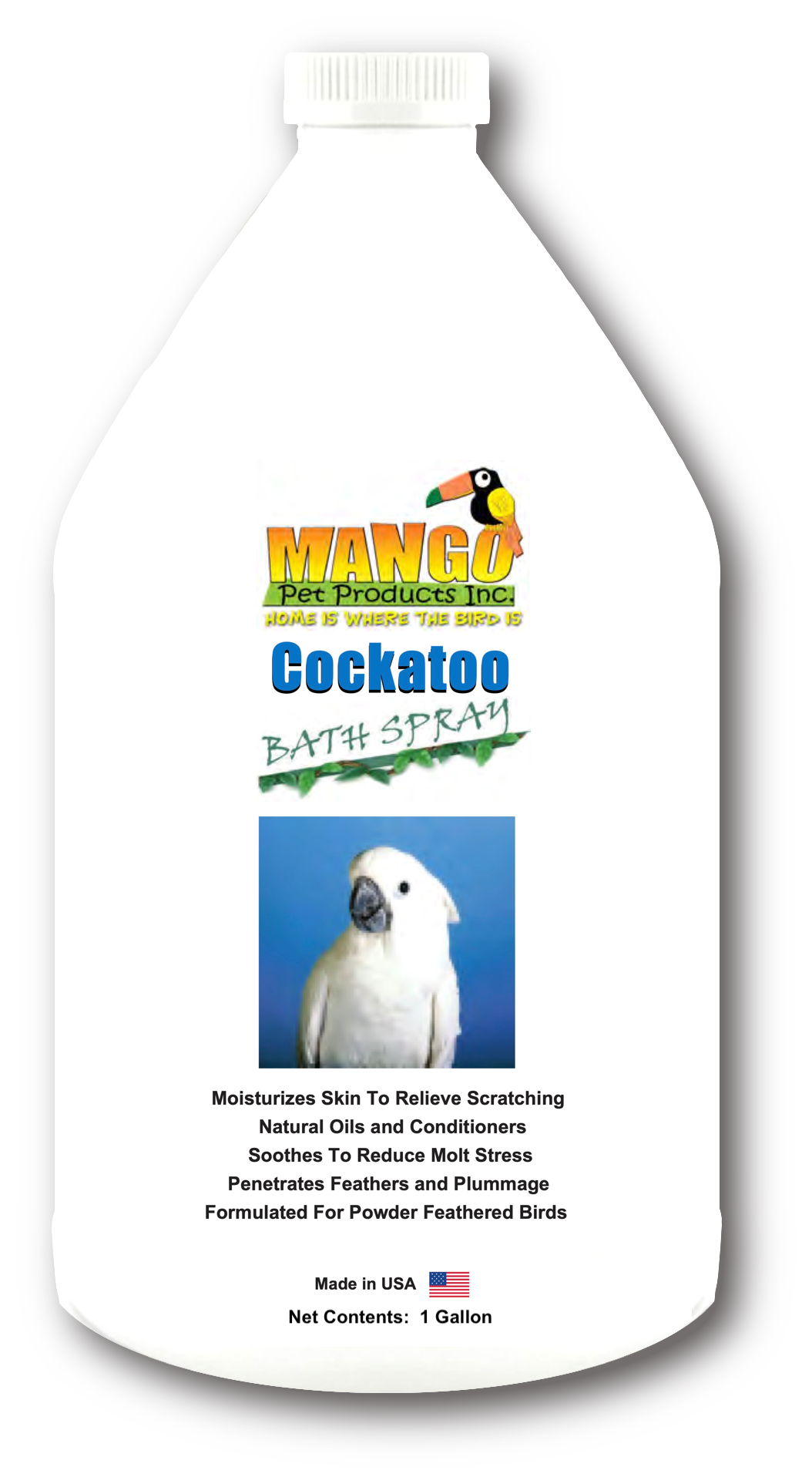 COCKATOO BATH SPRAY - GALLON REFILL