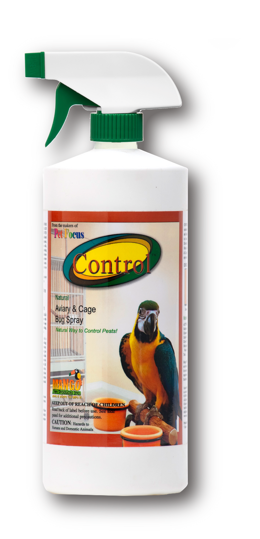 CONTROL NATURAL AVIARY & CAGE BUG SPRAY - QUART