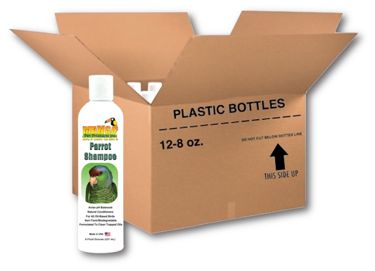 PARROT SHAMPOO - 8 OUNCE BOTTLES - CASE OF 12