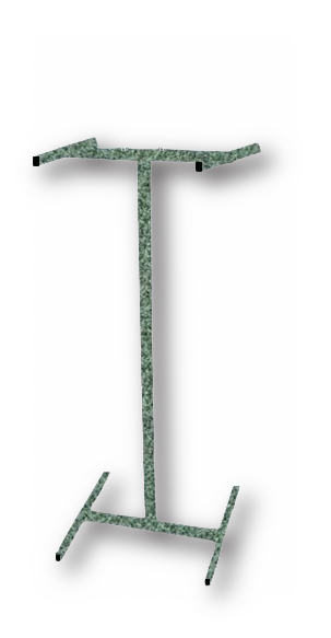 STAND ONLY - FOR TRAVELER TOPS - 5 COLOR CHOICES